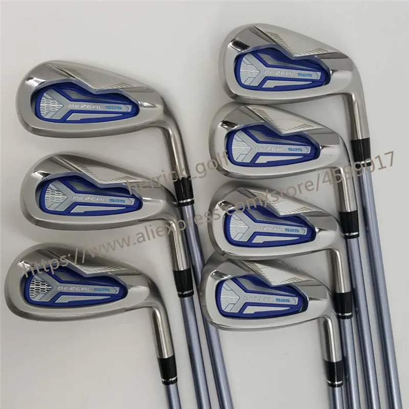 Женские Клубные утюги для гольфа HONMA BEZEAL 525 клюшки с графитом L flex 6 11.Sw 7 шт.
