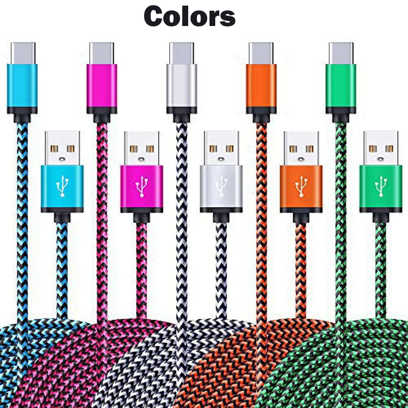 Кабель MUSTTRUE 1 м 2 3 USB Type C для Oneplus 7 pro xiaomi mi a3 кабель передачи данных зарядный провод