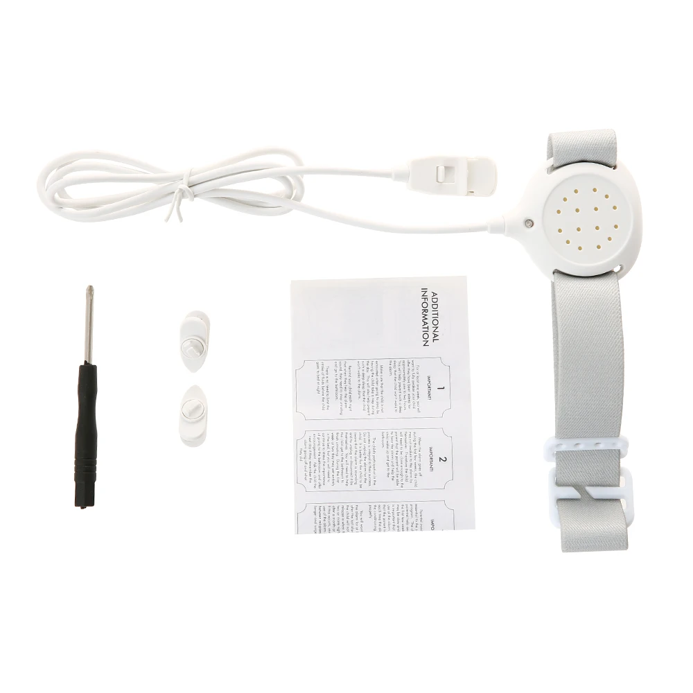 High Quality Convenient Professional Arm Wear Bedwetting Alarm Baby Toddler Children Potty Training
High Quality Convenient Professional Arm Wear Bedwetting Alarm Baby Toddler Children Potty Training
