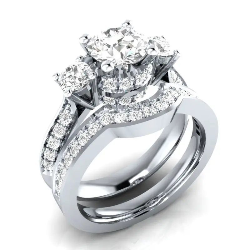 New style White Wedding Band Rings Women Fashion Jewelry Sweet grace Simplicity Classic Luxurious Popular size 6-10
New style White Wedding Band Rings Women Fashion Jewelry Sweet grace Simplicity Classic Luxurious Popular size 6-10