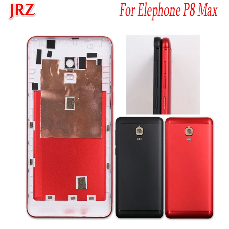 JRZ для Elephone P8 Max глянцевый чехол аккумулятора 5 дюймов с боковой кнопкой защитный