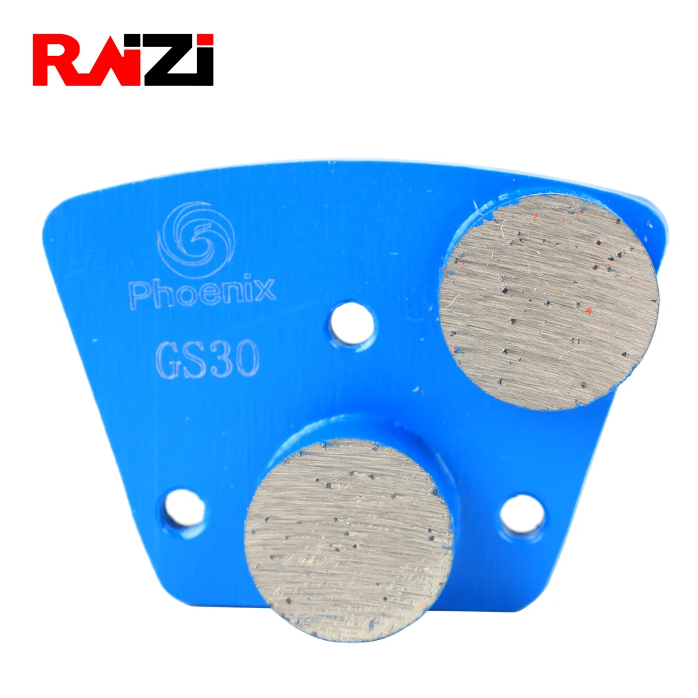 Raizi Medium 30 grit trapezoid concrete diamond grinding disc 3 M6 Holes abrasive grinding tools for Diamatic grinder
Raizi Medium 30 grit trapezoid concrete diamond grinding disc 3 M6 Holes abrasive grinding tools for Diamatic grinder