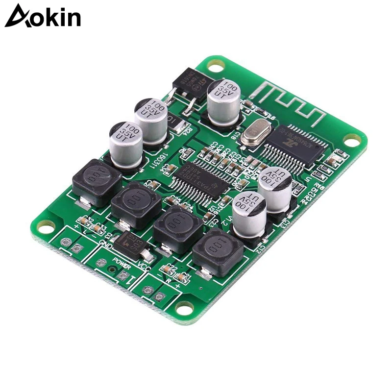 Bluetooth Audio Power, TPA3110 2x15W Bluetooth Audio Power Amplifier Board Bluetooth Speaker
Bluetooth Audio Power, TPA3110 2x15W Bluetooth Audio Power Amplifier Board Bluetooth Speaker