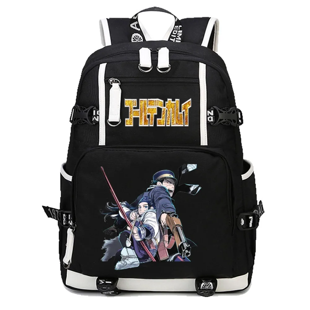 anime Golden Kamuy backpack Men women's travel Laptop Bag Student book Bags Shoulder bag teenagers travel Laptop Rucksack
anime Golden Kamuy backpack Men women's travel Laptop Bag Student book Bags Shoulder bag teenagers travel Laptop Rucksack