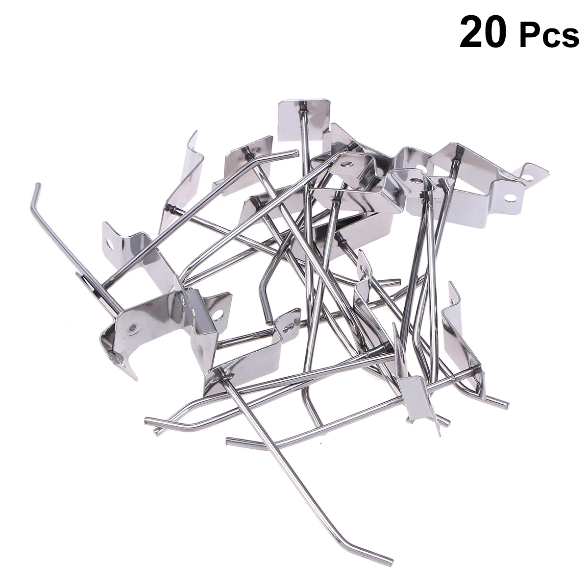 20Pcs Slatwall Hooks Retail Store Hook Display Panel Hooks Perfectly Panel Display Hooks for Your Room Garage Retail Store
20Pcs Slatwall Hooks Retail Store Hook Display Panel Hooks Perfectly Panel Display Hooks for Your Room Garage Retail Store
