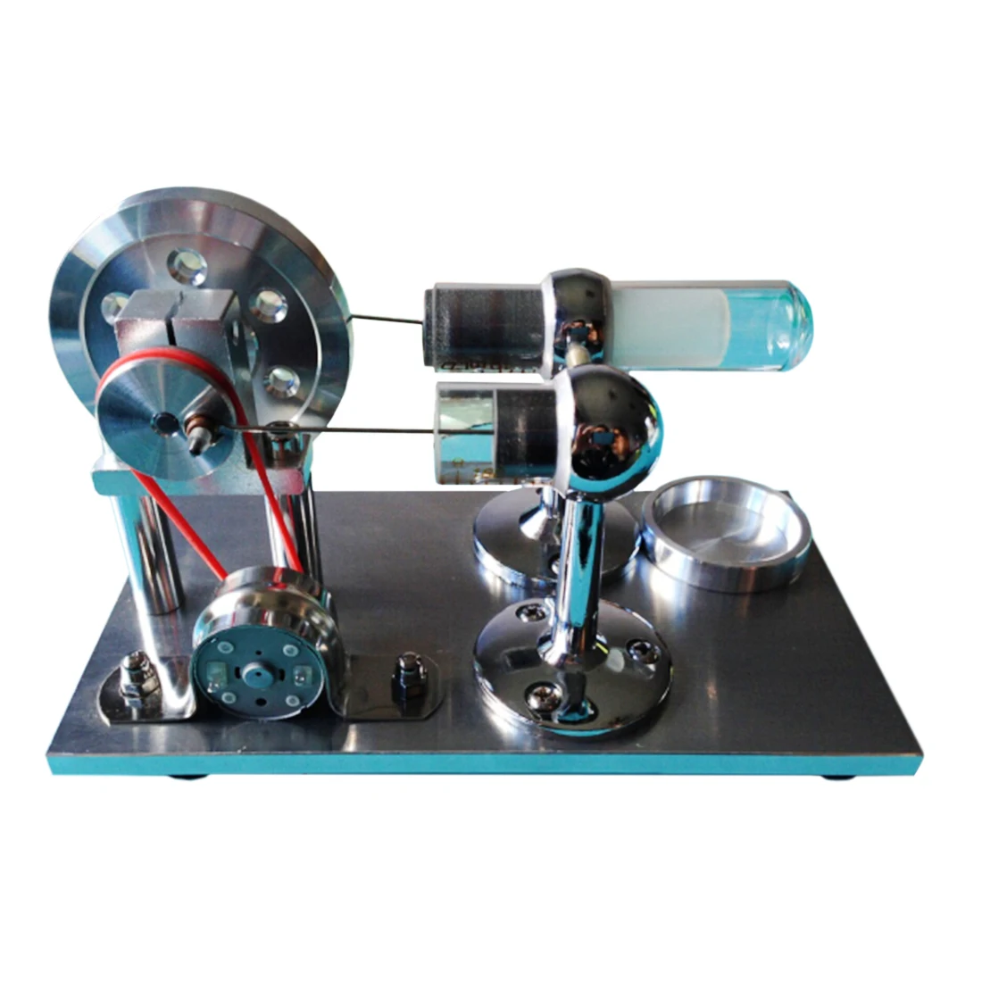 Reinforced Type Lamp Holder Single Cylinder Stirling Engine Model Building Kits Physics Experiment Gift Model Education Toy
Reinforced Type Lamp Holder Single Cylinder Stirling Engine Model Building Kits Physics Experiment Gift Model Education Toy