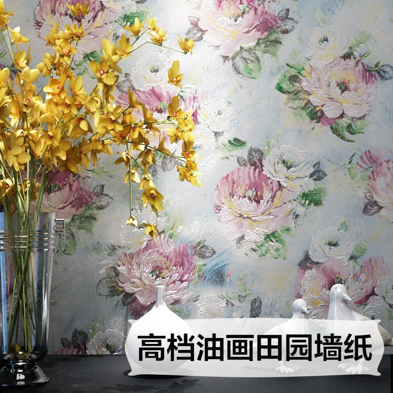 High-grade Non-woven Fabric Painting Techniques Pastoral Style Wallpaper Wallpaper Bedroom Living Room 3d Lifelikel Art
High-grade Non-woven Fabric Painting Techniques Pastoral Style Wallpaper Wallpaper Bedroom Living Room 3d Lifelikel Art