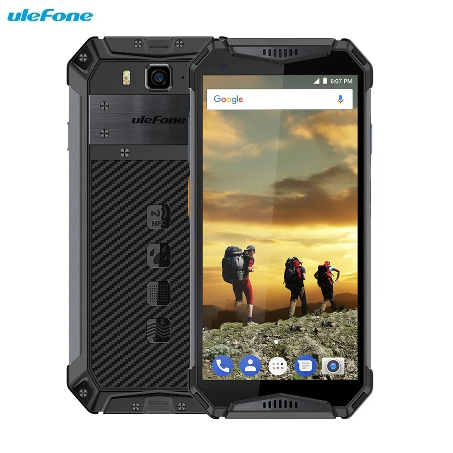 Смартфон Ulefone Armor 3 4G 5 7 "Android 8 1 Oreo Helio P23 Восьмиядерный 4 Гб ОЗУ 64 ПЗУ 21 МП отпечаток