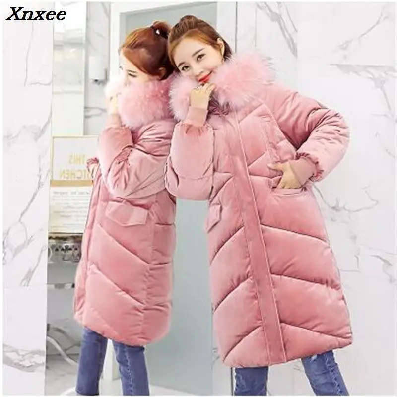 2018 Winter Women Hooded Coat Fur Collar Thicken Warm Long Jacket Female Plus Size Outerwear Parka Ladies Chaqueta Feminino
2018 Winter Women Hooded Coat Fur Collar Thicken Warm Long Jacket Female Plus Size Outerwear Parka Ladies Chaqueta Feminino