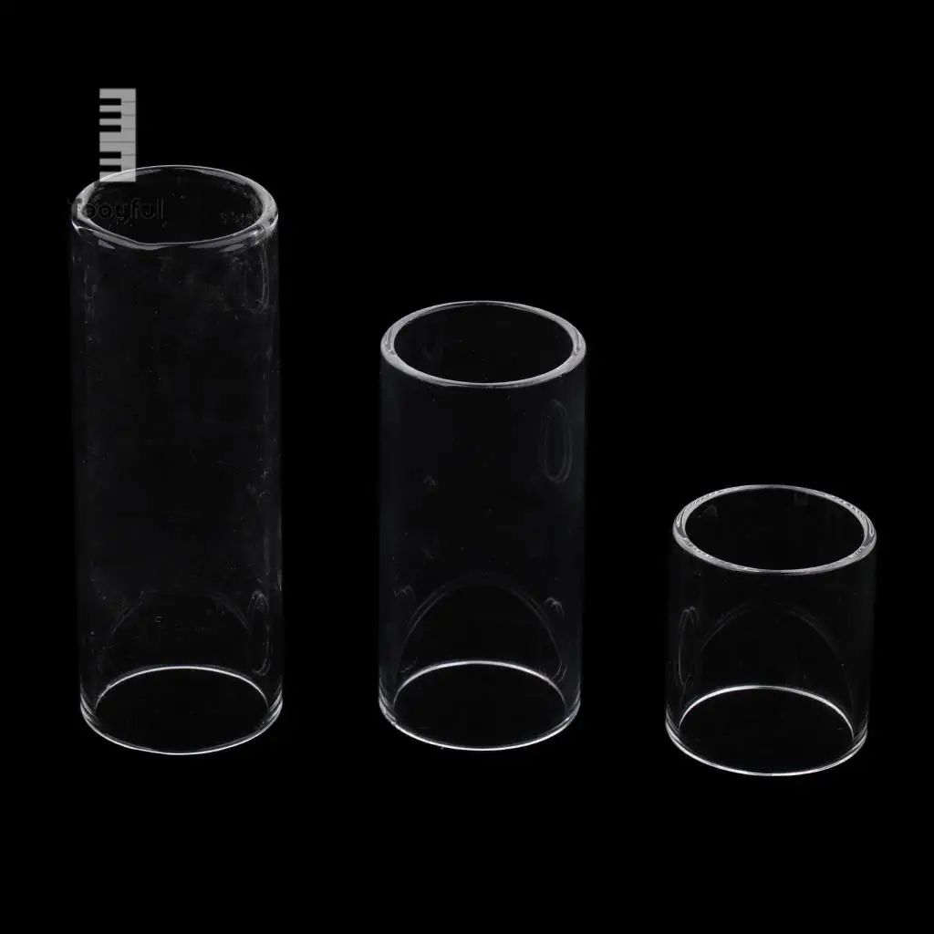 1 Set Glass Electric Guitar Slip Slides String Finger Glass Bottle Neck For Musical Stringed Instrument Accessories 28/50/69mm
1 Set Glass Electric Guitar Slip Slides String Finger Glass Bottle Neck For Musical Stringed Instrument Accessories 28/50/69mm