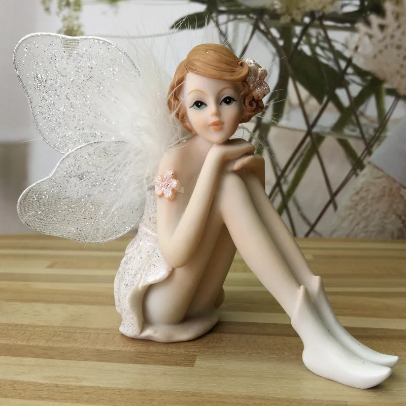 European FLOWER Fairy Home Decoration Maiden Ballet Ornament Birthday Gift Angel Figurines
European FLOWER Fairy Home Decoration Maiden Ballet Ornament Birthday Gift Angel Figurines