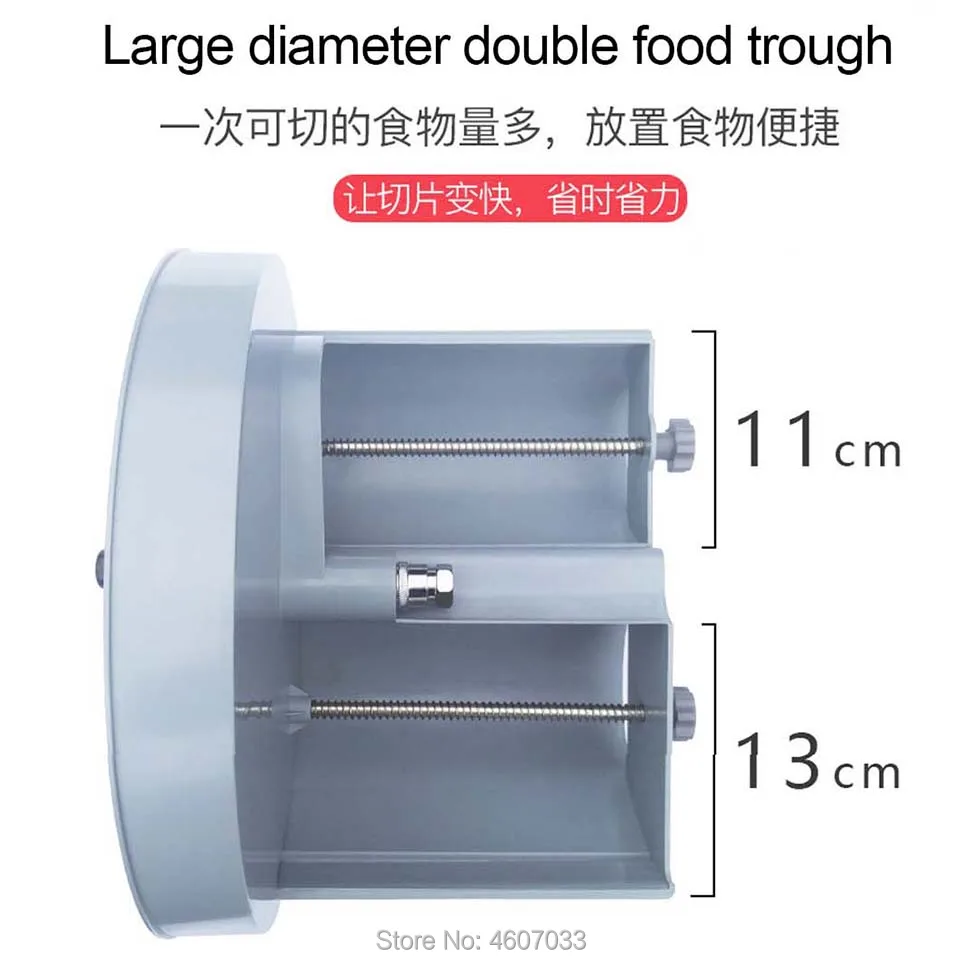 Big Meat slicing machine Alloy+Stainless steel Household Manual Thickness adjustable fruit and vegetables grinder slicer
Big Meat slicing machine Alloy+Stainless steel Household Manual Thickness adjustable fruit and vegetables grinder slicer