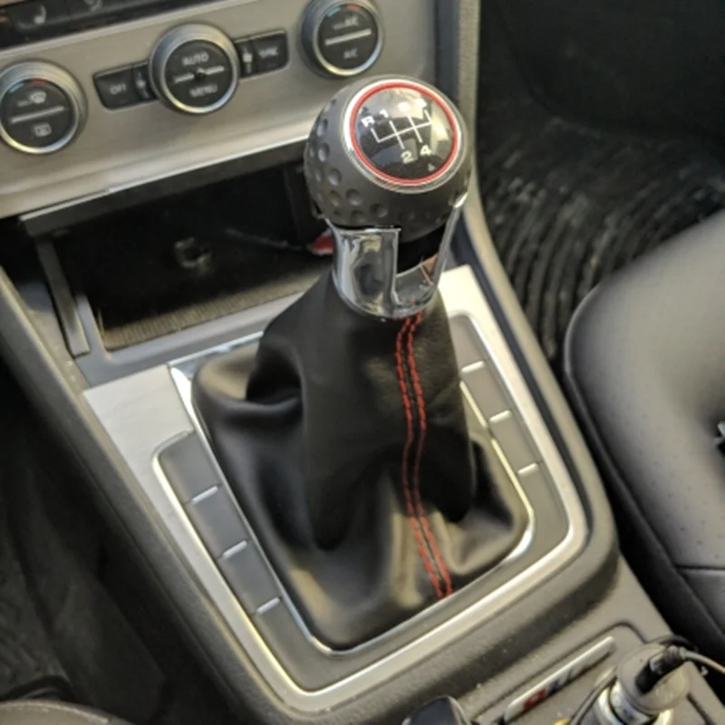 Рычаг переключения передач для Volkswagen VW Golf 7 A7 MK7 GTI GTD 2013 2014 2015 2016 2017 2018 с кожаным