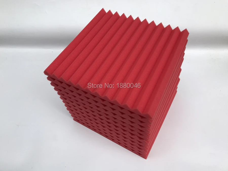 12pcs 30x30x2.5CM Soundproofing Foam Acoustic Foam Sound Treatment Studio Room Absorption Wedge Tiles foam
12pcs 30x30x2.5CM Soundproofing Foam Acoustic Foam Sound Treatment Studio Room Absorption Wedge Tiles foam