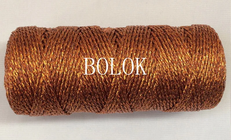 1pc Gold/Silver/copper Shiny Packaging Rope Twine, 12ply(110yard/Spool) Kid's Birthday Party Decorated Bakers Twine by EMS
1pc Gold/Silver/copper Shiny Packaging Rope Twine, 12ply(110yard/Spool) Kid's Birthday Party Decorated Bakers Twine by EMS