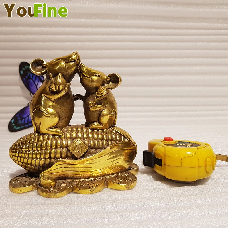 Retro Bronze Animal Mouse Sculpture Lucky Rat Zodiac Mouse Bronze Mouse Statue Simulation Animal Ornaments Home Art Decor
Retro Bronze Animal Mouse Sculpture Lucky Rat Zodiac Mouse Bronze Mouse Statue Simulation Animal Ornaments Home Art Decor