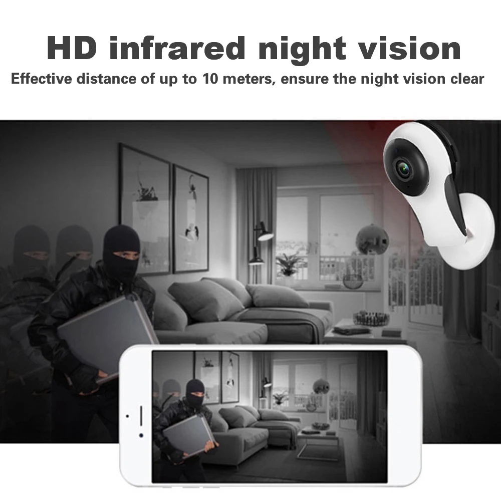 Network High Definition IR Night Vision Camera with Remote Control Two-way Voice Intercom Function EU Type
Network High Definition IR Night Vision Camera with Remote Control Two-way Voice Intercom Function EU Type