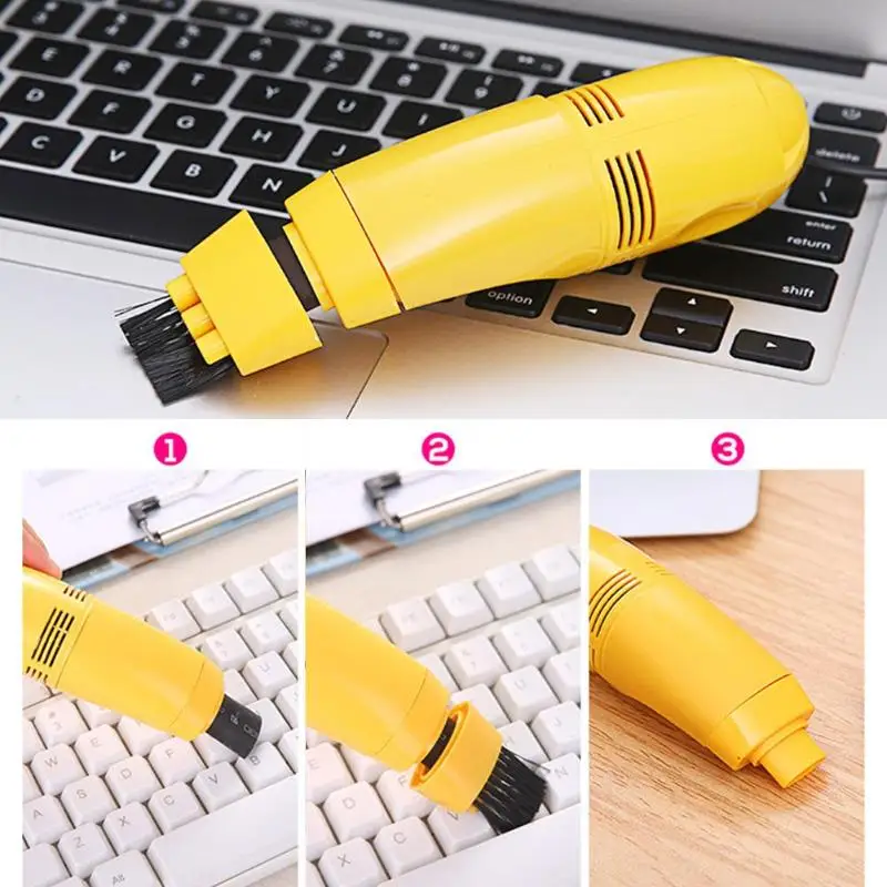 Креативный мини-пылесос для ПК компьютерный пылесос usb-клавиатура ноутбука