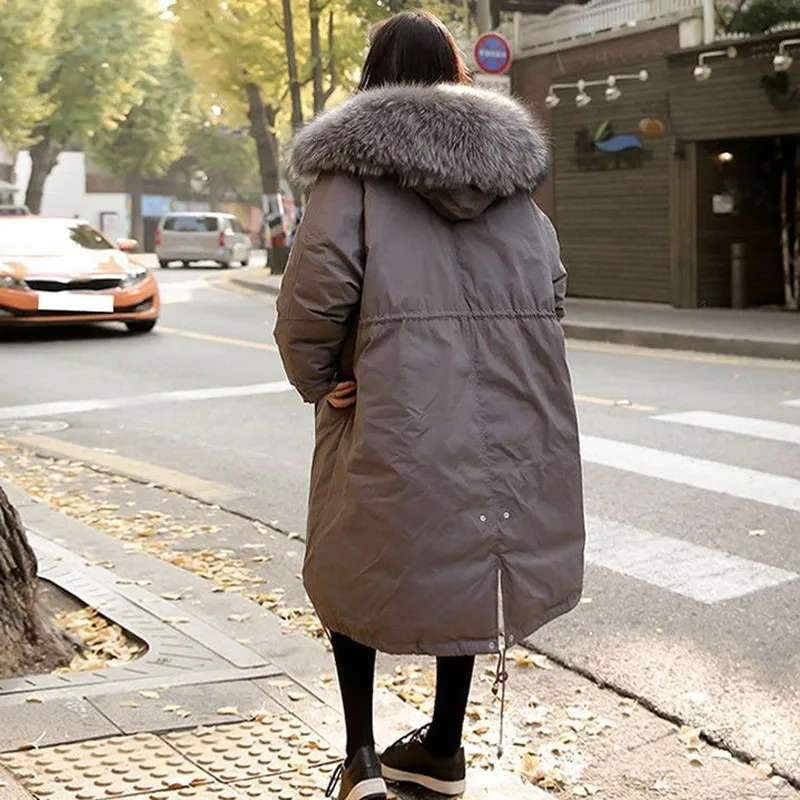 Plu Size Fur Collar Winter Coat Women Puffer Jacket Long Thick Warm Pleated Cotton Outwear 2020 Korean Military Parka Okd531
Plu Size Fur Collar Winter Coat Women Puffer Jacket Long Thick Warm Pleated Cotton Outwear 2020 Korean Military Parka Okd531