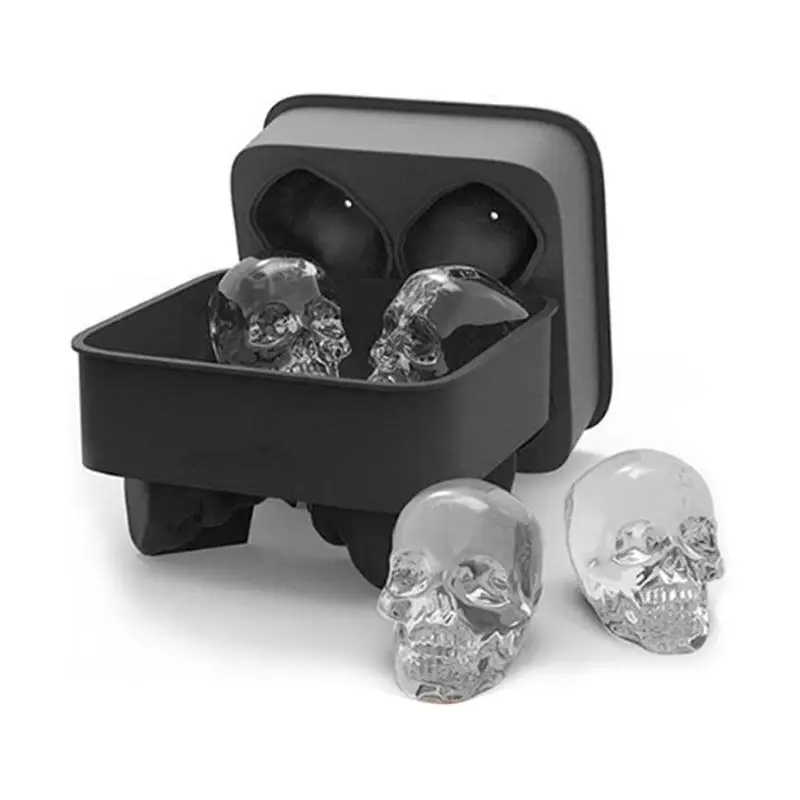 4 Holes Skull Ice Mold Silicone Bones Chocolate Tray Cake Candy Mould Cooking Tools Useful Ice Cube Mold Kitchen Gadgets Tools
4 Holes Skull Ice Mold Silicone Bones Chocolate Tray Cake Candy Mould Cooking Tools Useful Ice Cube Mold Kitchen Gadgets Tools