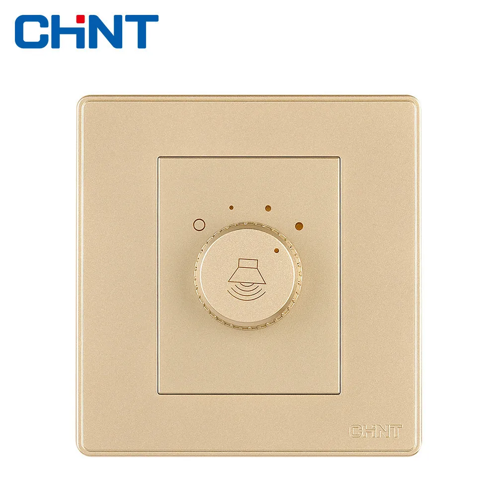 CHINT Wall Switches Tuning Switch NEW2D Light Champagne Gold Wall Switch Socket For Home Improvement Hotel
CHINT Wall Switches Tuning Switch NEW2D Light Champagne Gold Wall Switch Socket For Home Improvement Hotel