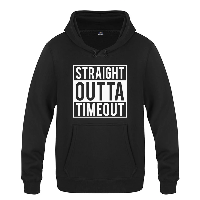 Straight Outta Timeout Funny Creative Novelty Hoodies Men 2018 Men's Pullover Fleece Hooded Sweatshirts
Straight Outta Timeout Funny Creative Novelty Hoodies Men 2018 Men's Pullover Fleece Hooded Sweatshirts
