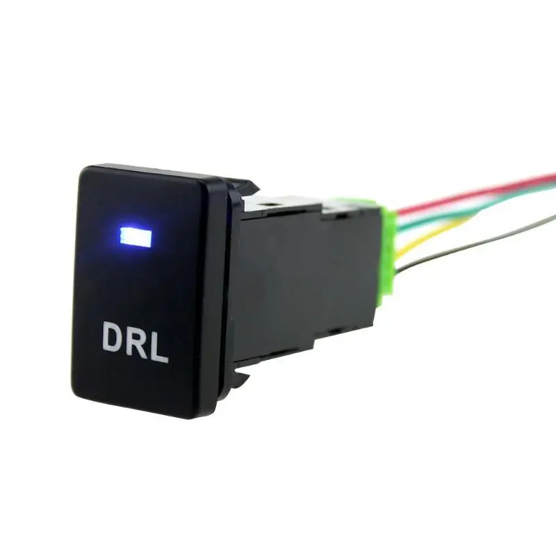 150mm Cable Blue LED Car Car Switch Adapter Bu 12V Car DRL Daytime Switch Button with Cable For Toyota Camry Corolla Highlander
150mm Cable Blue LED Car Car Switch Adapter Bu 12V Car DRL Daytime Switch Button with Cable For Toyota Camry Corolla Highlander