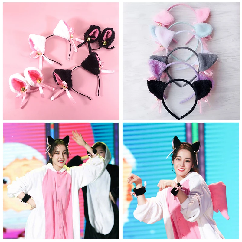 Lovely Night Party Club Bar Decorate Headbands Plush Cat Fox Fur Ear Hairband Girls Anime Cosplay Costume Cat Ear Hairwear
Lovely Night Party Club Bar Decorate Headbands Plush Cat Fox Fur Ear Hairband Girls Anime Cosplay Costume Cat Ear Hairwear