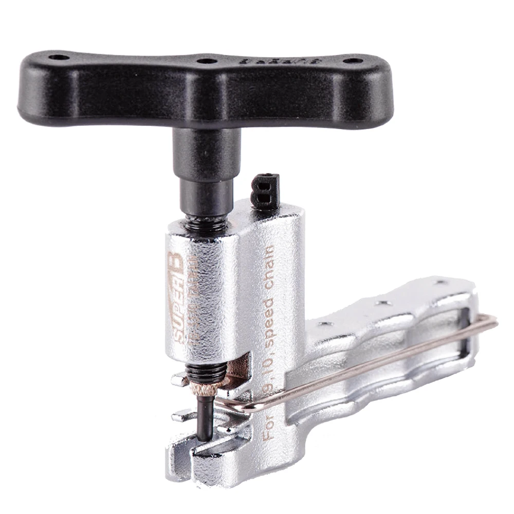 Super B TB-3370 Chain Rivet Extractor for 8, 9 &10 Speed Chains With Chain Hook Easy To Assemble And Break The Chain
Super B TB-3370 Chain Rivet Extractor for 8, 9 &10 Speed Chains With Chain Hook Easy To Assemble And Break The Chain
