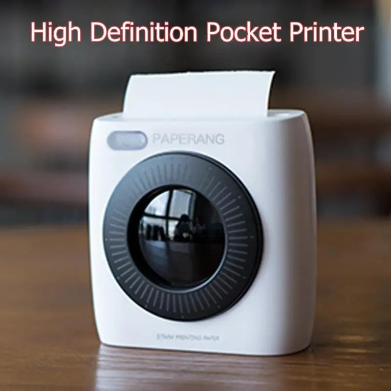Portable PAPERANG P2 Pocket mini Printer Phone Photo Wireless Connection HD Thermal Label Printer 1000mAh Battery new
Portable PAPERANG P2 Pocket mini Printer Phone Photo Wireless Connection HD Thermal Label Printer 1000mAh Battery new