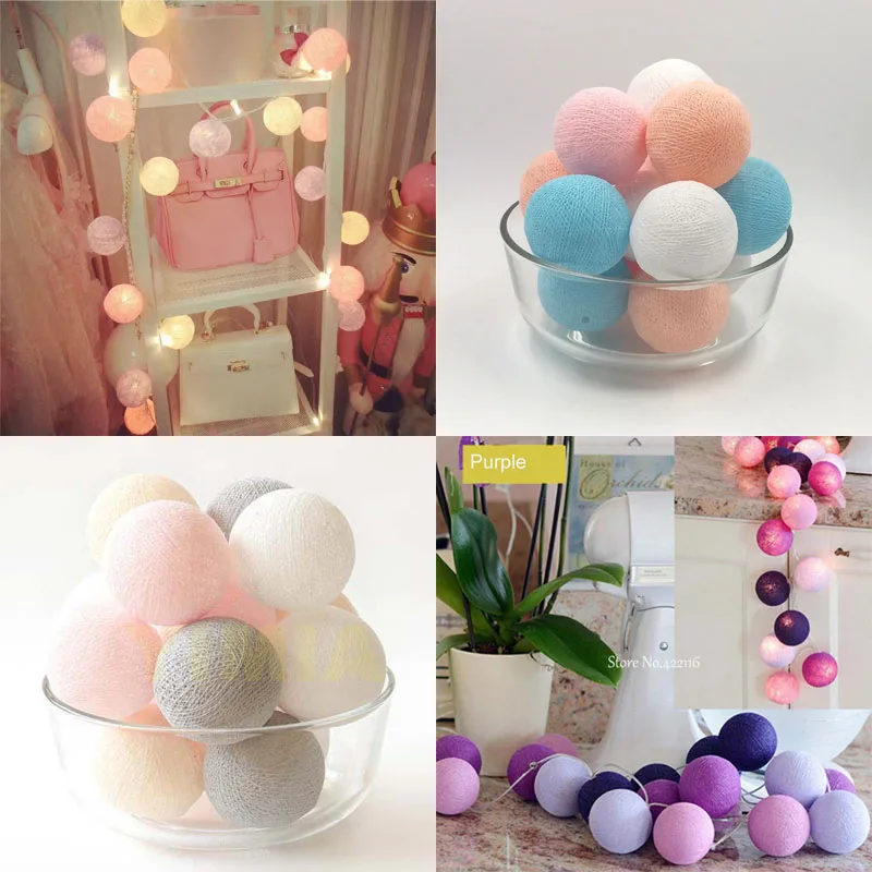 YIMIA 20p/Set Cotton Balls LED Fairy String Lights AC/Battery DIY Christmas Garlands Home Patio Wedding Light Party Decor Lamp
YIMIA 20p/Set Cotton Balls LED Fairy String Lights AC/Battery DIY Christmas Garlands Home Patio Wedding Light Party Decor Lamp