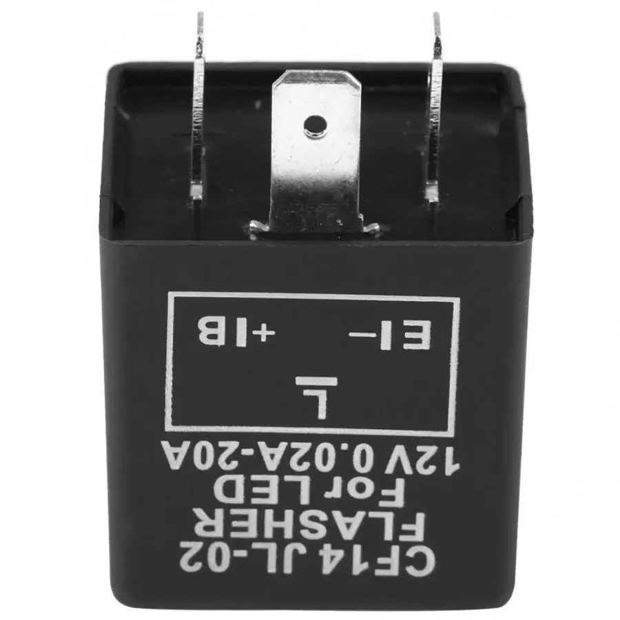 3 Pin электронный Автомобильный светодиодный релейный Дешифратор для поворотов