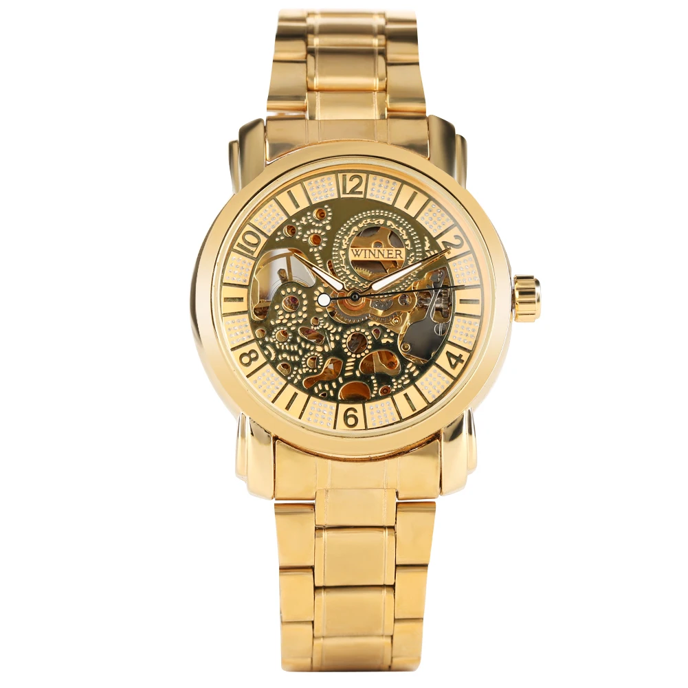 Men Watch Automatic Self-Winding Mechanical Watches Skeleton Hollow Dial Luxury Wristwatch Stainless Steel Strap
Men Watch Automatic Self-Winding Mechanical Watches Skeleton Hollow Dial Luxury Wristwatch Stainless Steel Strap