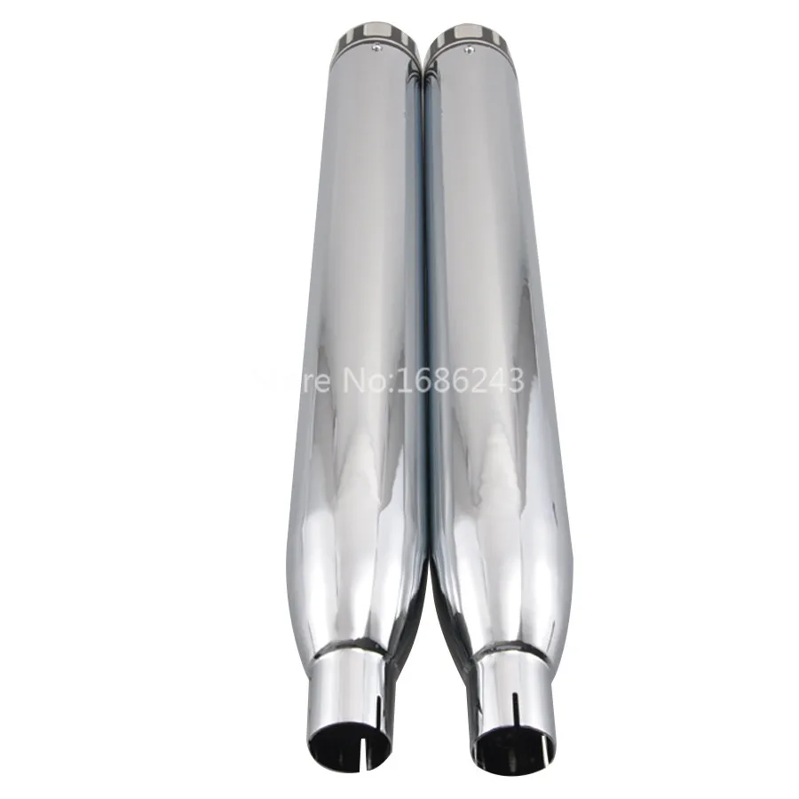 3" Chrome Tip Slip On Muffler Dual Exhaust Pipes Fits For Harley Touring FLHT FLTC 95-2018 New
3" Chrome Tip Slip On Muffler Dual Exhaust Pipes Fits For Harley Touring FLHT FLTC 95-2018 New