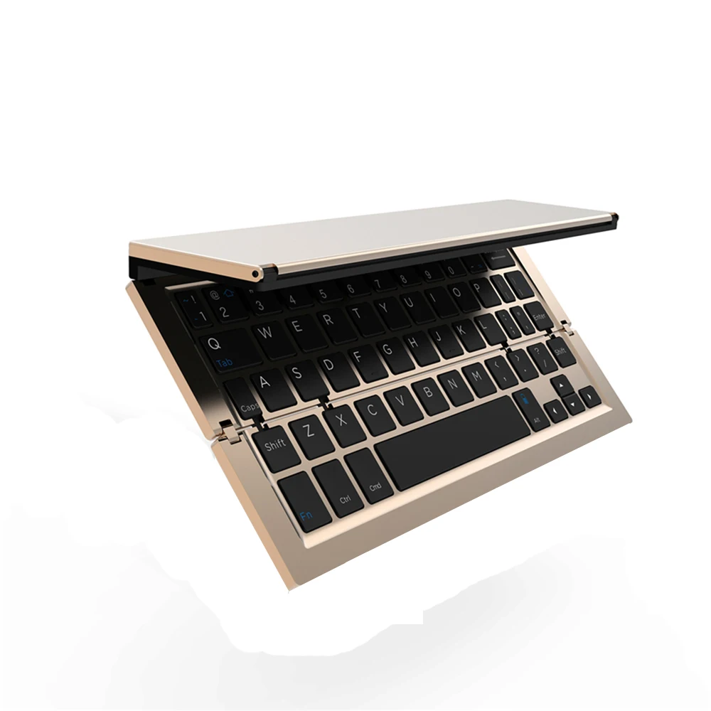 Mini Folding Wireless Bluetooth Keyboard Aluminum Travel Foldable Keypad For IOS for Windows for Samsung Phone for Ipad Tablet
Mini Folding Wireless Bluetooth Keyboard Aluminum Travel Foldable Keypad For IOS for Windows for Samsung Phone for Ipad Tablet