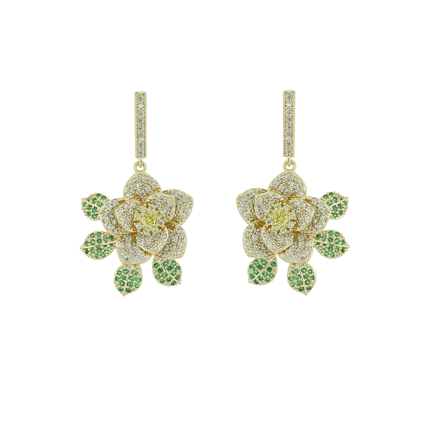 2019 Trendy Crystal Cubic Zirconia CZ Dangle Flower Earring for Women Girl Prom Party Pierced Ear Jewelry Accessories CE10213
2019 Trendy Crystal Cubic Zirconia CZ Dangle Flower Earring for Women Girl Prom Party Pierced Ear Jewelry Accessories CE10213