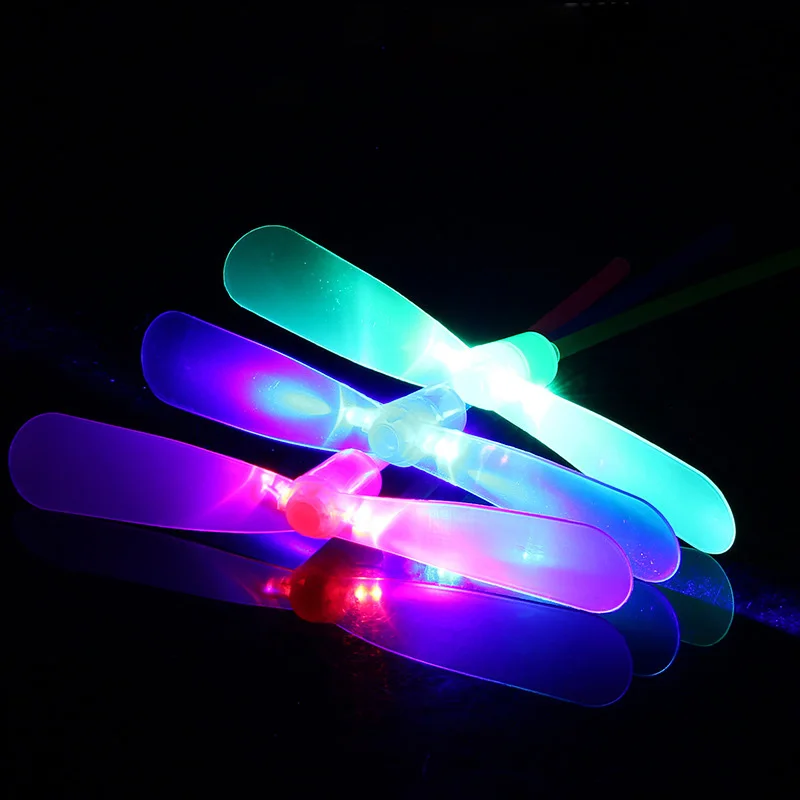 1pcs LED Bamboo Dragonfly Shooting Flying Parachute Sky UFO Outdoor Luminous Toys For Children Glow In The Dark Toys
1pcs LED Bamboo Dragonfly Shooting Flying Parachute Sky UFO Outdoor Luminous Toys For Children Glow In The Dark Toys