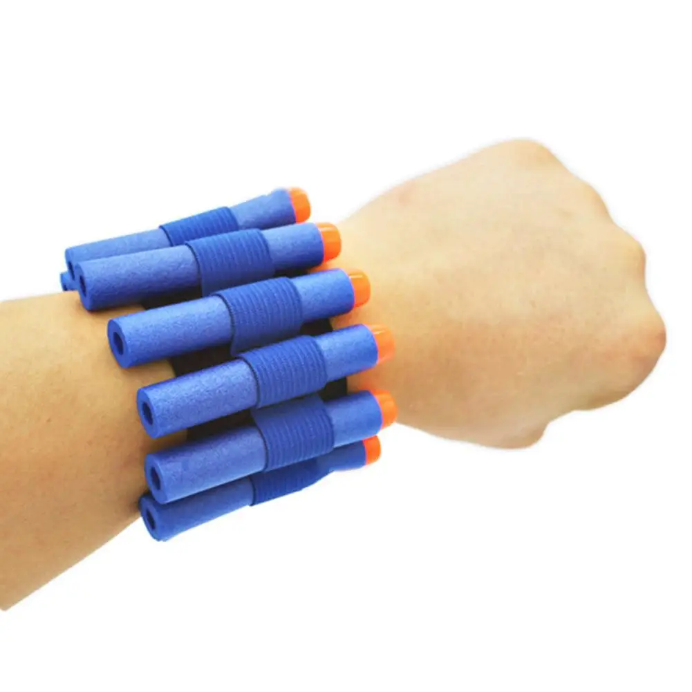 Professional Wristband Store Soft Bullet For Nerf Gun Toy Children Game Without Bullets Adjustable Wrist Straps | Игрушки и хобби