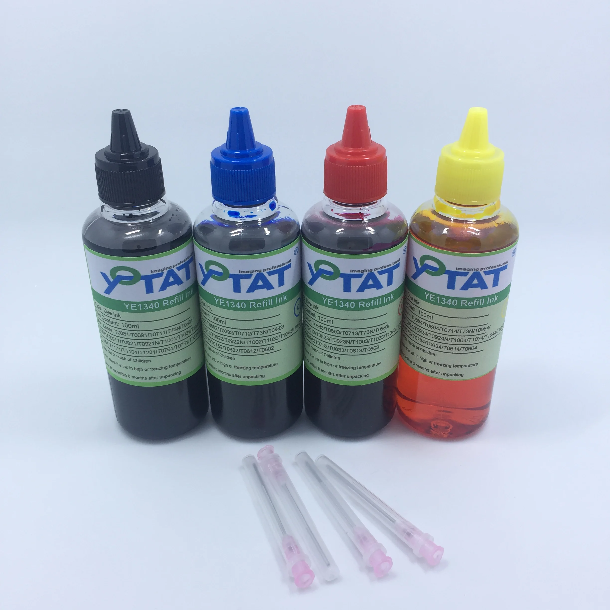 YOTAT Refill Dye Ink Compatible for Epson T0681 T0691 T0711 T73N T0881 T0891 T0911 T0921 T0921N T1001 T1031 T1041 T1051
YOTAT Refill Dye Ink Compatible for Epson T0681 T0691 T0711 T73N T0881 T0891 T0911 T0921 T0921N T1001 T1031 T1041 T1051
