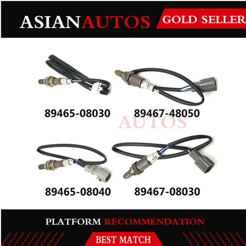 Кислородный датчик для Toyota Sienna выше и ниже по потоку O2 04-06 3,3 89465-08030 89467-08040
Кислородный датчик для Toyota Sienna выше и ниже по потоку O2 04-06 3,3 89465-08030 89467-08040