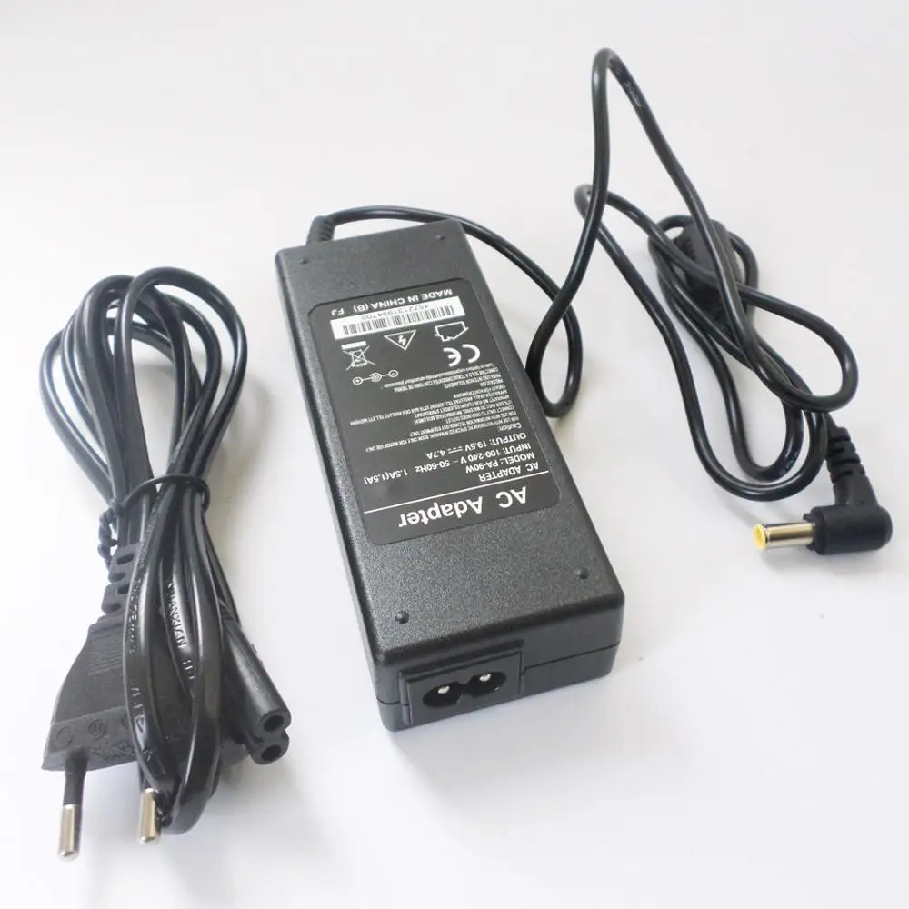 AC Adapter Charger Power Supply Cord For Sony Vaio PCG-651R PCG-643L PCG-652L PCG-792L VGN-CR410 VGN-CR590 VGN-FE660 19.5V 4.7A
AC Adapter Charger Power Supply Cord For Sony Vaio PCG-651R PCG-643L PCG-652L PCG-792L VGN-CR410 VGN-CR590 VGN-FE660 19.5V 4.7A