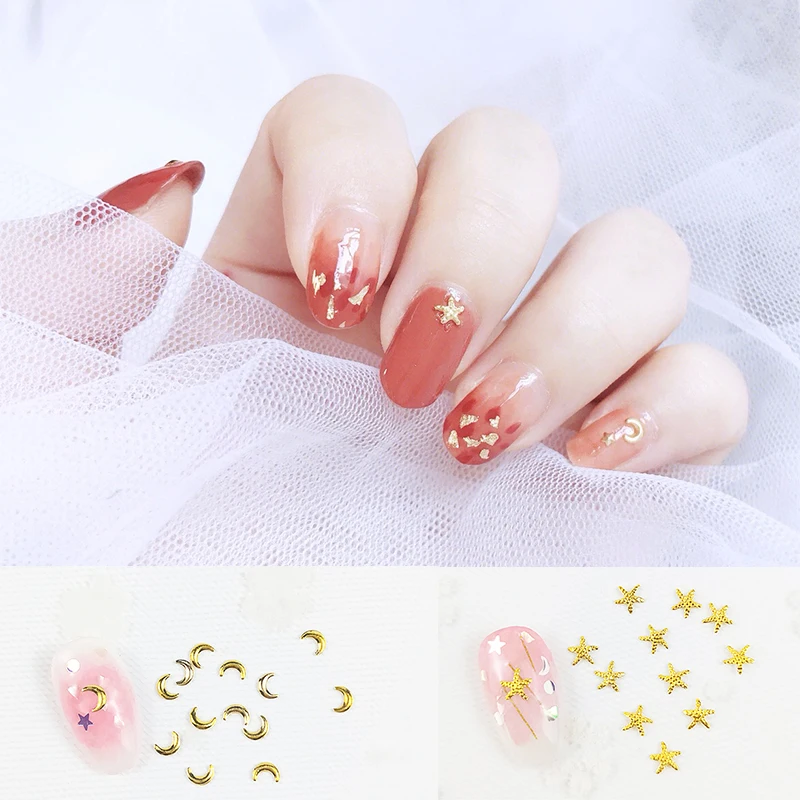 100Pcs/Lot Mini Round Square Star Rivet Studs Metal Alloy Nail Art Decorations 3D DIY Nail Stickers Jewelry Nail Charms
100Pcs/Lot Mini Round Square Star Rivet Studs Metal Alloy Nail Art Decorations 3D DIY Nail Stickers Jewelry Nail Charms