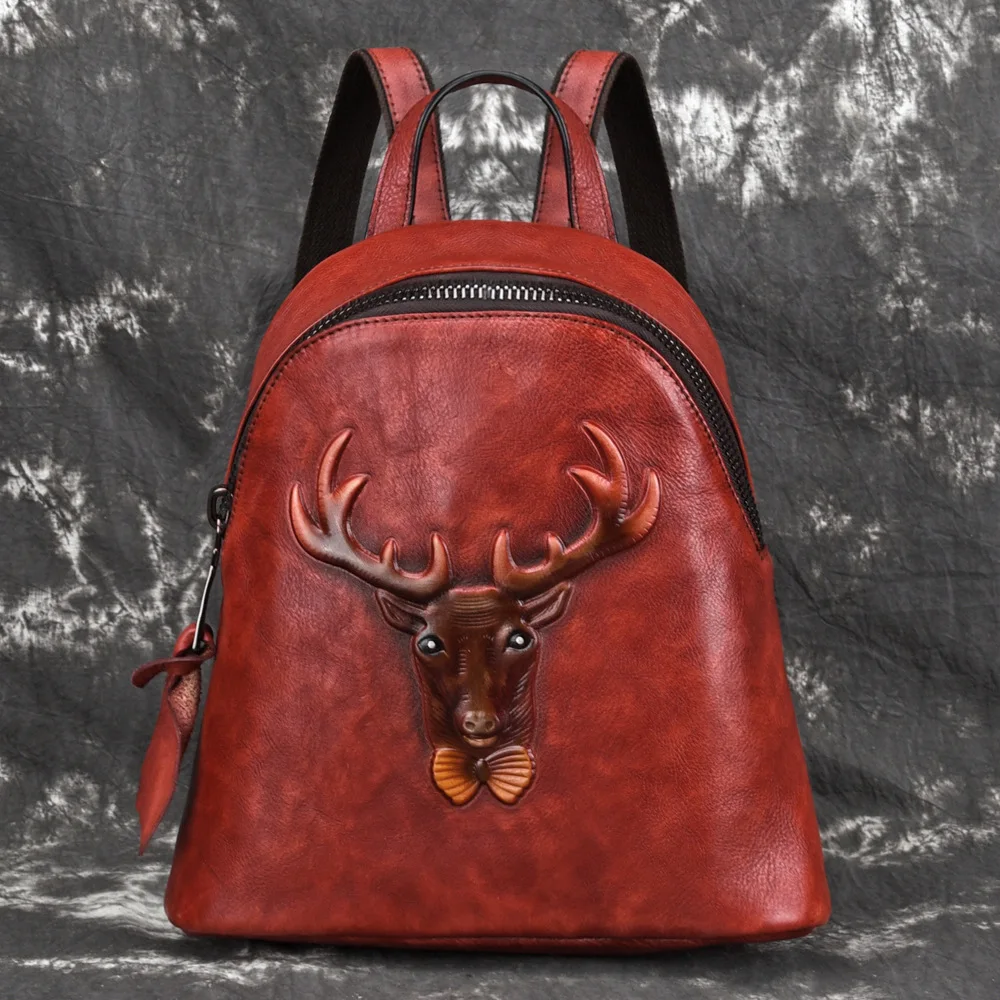 Real Cowhide Daypack Rucksack Brush Color Knapsack Vintage Design Travel Bag Male High Quality Genuine Leather Men Backpack
Real Cowhide Daypack Rucksack Brush Color Knapsack Vintage Design Travel Bag Male High Quality Genuine Leather Men Backpack