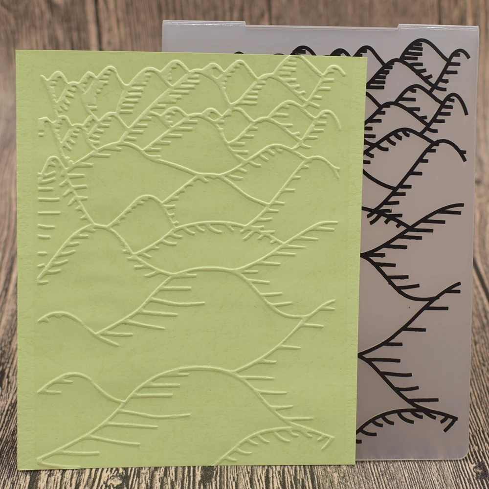 Mountains Plastic Embossing Folder StampsTemplate For Scrapbooking Photo Album Paper Card Background Decoration
Mountains Plastic Embossing Folder StampsTemplate For Scrapbooking Photo Album Paper Card Background Decoration