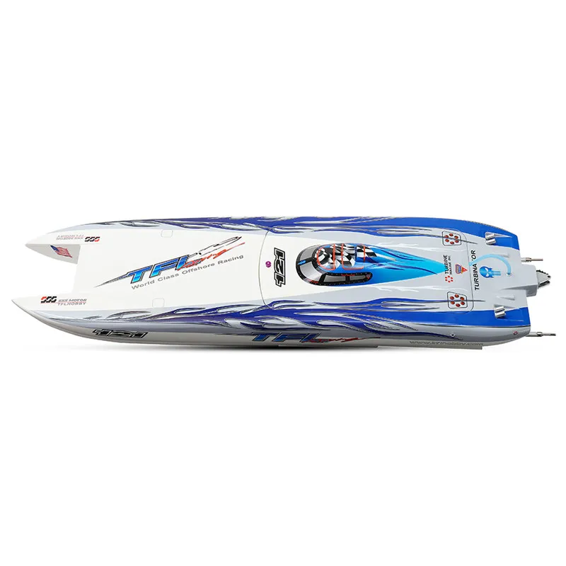 TFL 1133 RC лодка 40 мм Zonda 2 4G Rc с двойным мотором без батареи сервопередатчик зарядное