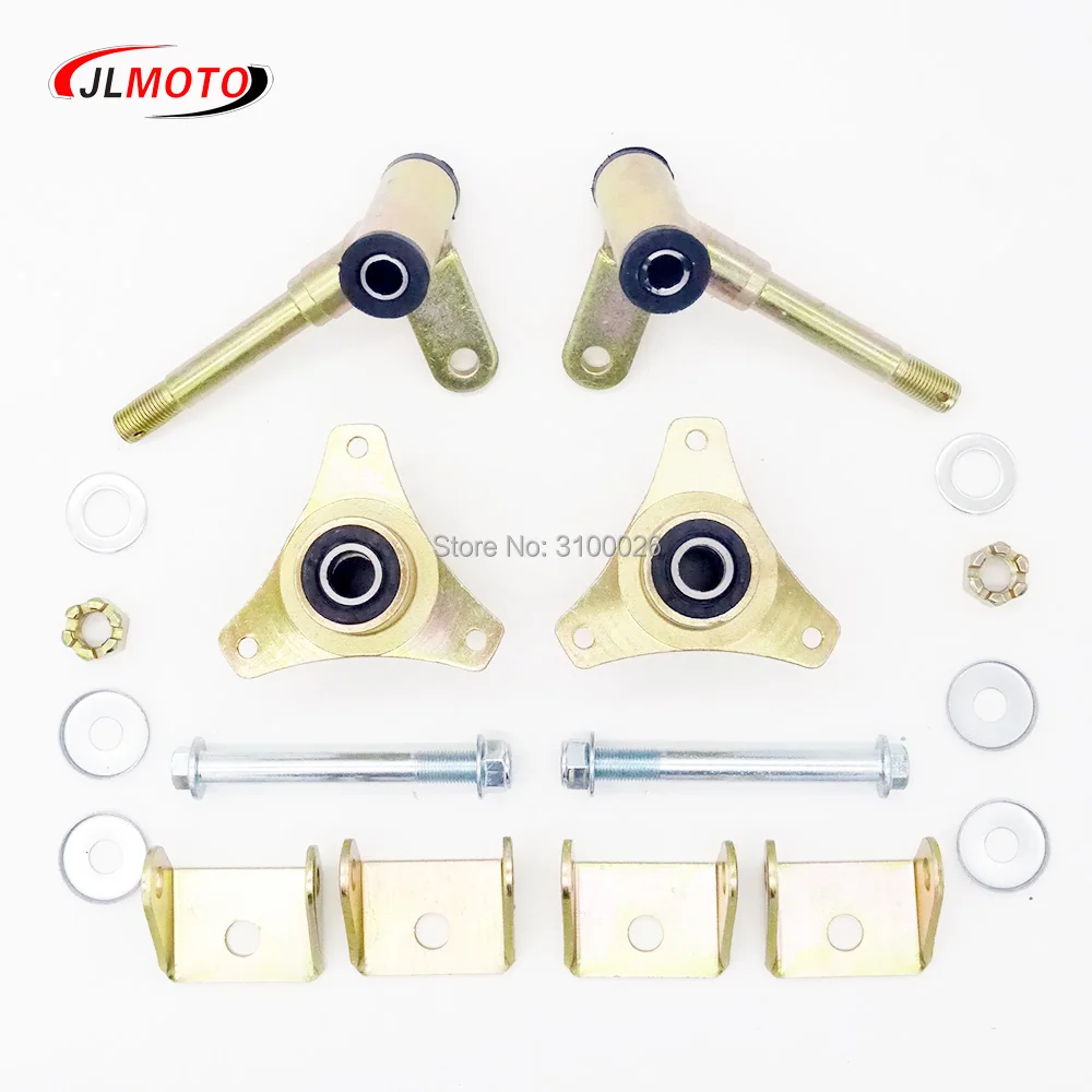 1Pair/2pcs Steering Strut Knuckle Spindle With Wheel Hub Fit For ATV 49cc 50cc 70cc 90cc 110cc Go Kart Buggy UTV Quad Bike Parts
1Pair/2pcs Steering Strut Knuckle Spindle With Wheel Hub Fit For ATV 49cc 50cc 70cc 90cc 110cc Go Kart Buggy UTV Quad Bike Parts