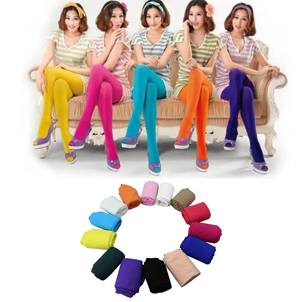Fashion Candy Colors Opaque Footed Tights Slim Christmas Pantyhose Girl Collant Femme Drop shipping
Fashion Candy Colors Opaque Footed Tights Slim Christmas Pantyhose Girl Collant Femme Drop shipping