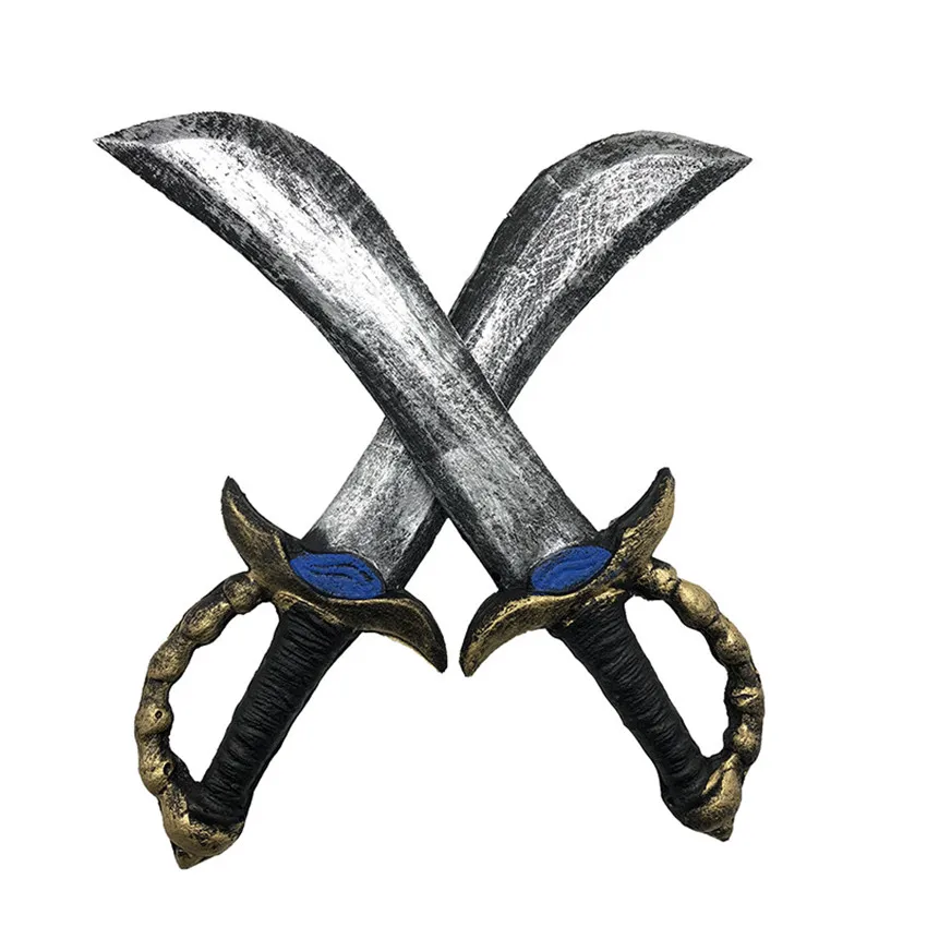 1pc Sword Stage Props Children Cosplay Pirate Toy Funny Toys Outdoor Fun game Playing Birthday Party Cosplay toy
1pc Sword Stage Props Children Cosplay Pirate Toy Funny Toys Outdoor Fun game Playing Birthday Party Cosplay toy