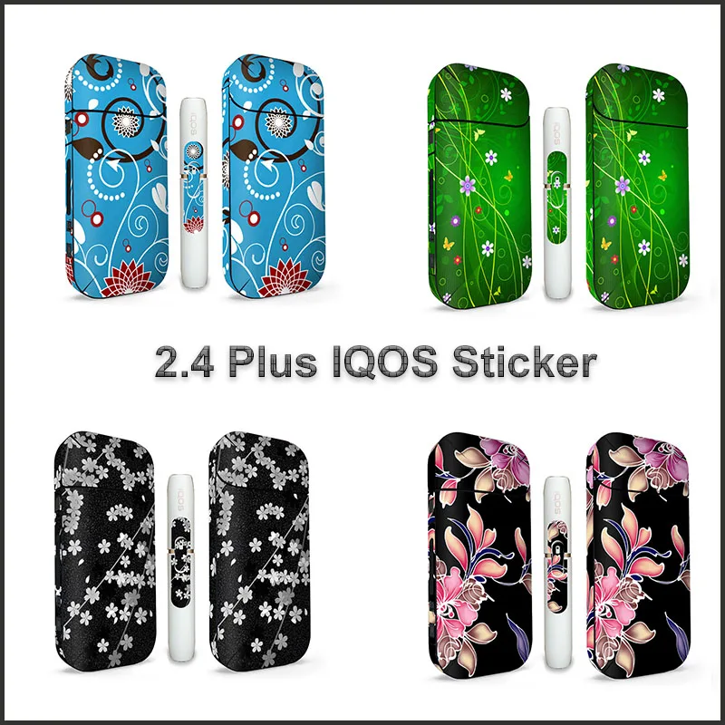 14 красочных украшений 3 м стикер для печати IQOS 2 4 Plus чехол кожи|Наклейки телефонов|