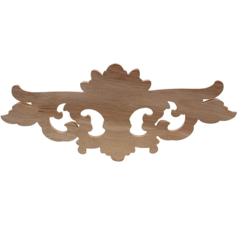 1Pc Floral Wood Carved Corner Woodcarving Decal Diy Applique Sculptures Home Furniture Cabinet Decoration | Дом и сад